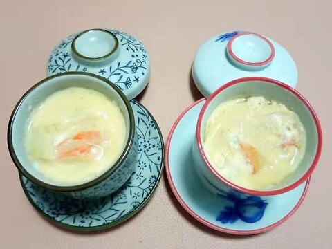 レンジでチャチャッとタケノコ茶碗蒸し